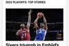 NBA官网文章赛后称恩比德为MVP 随后修改为MVP候选人